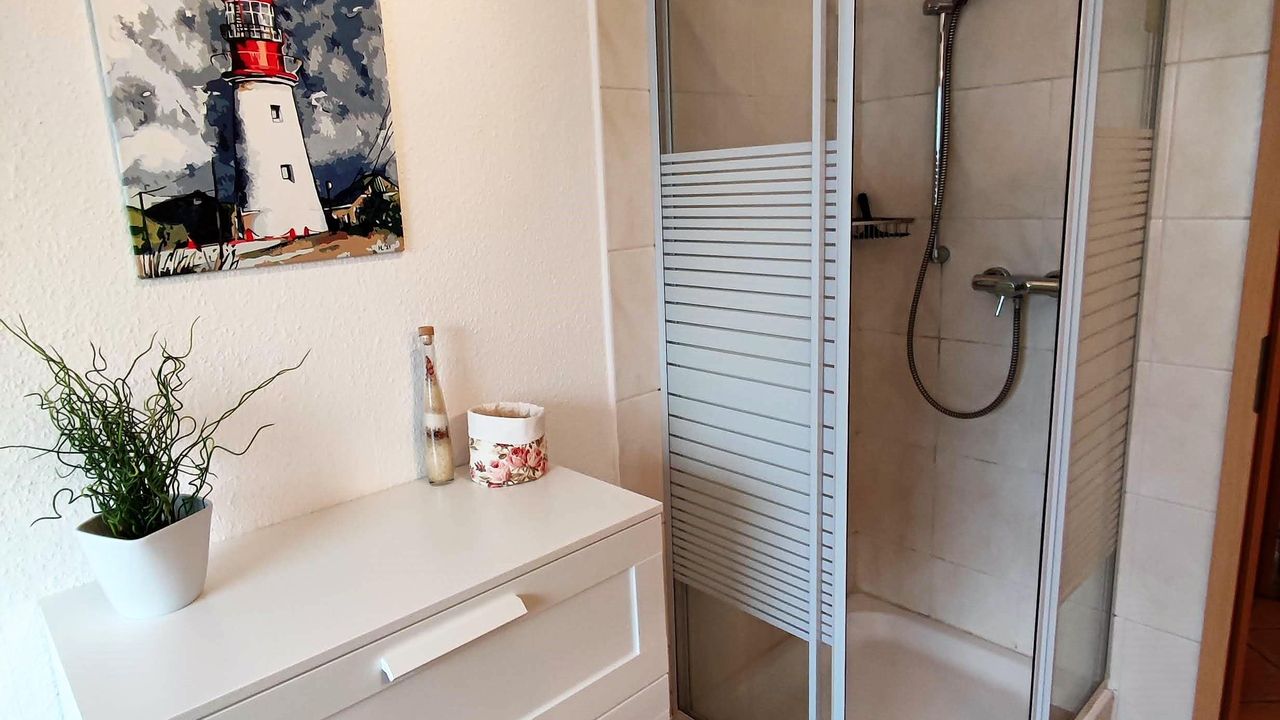 Gästewohnung im Papenteich - Badezimmer/Dusche Gästewohnung im Papenteich - Badezimmer/Dusche